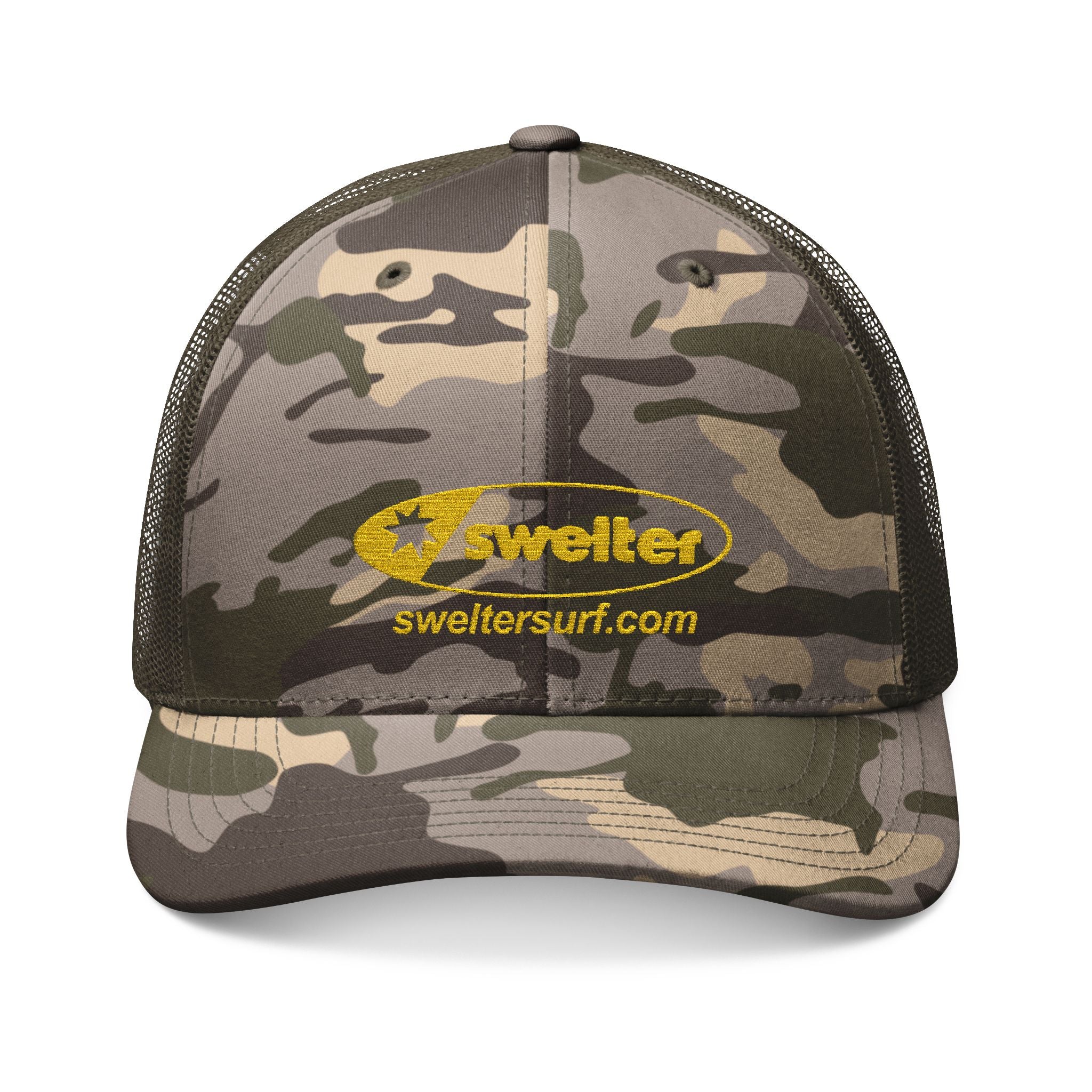 Signature Camo Swelter Hawaii Trucker
